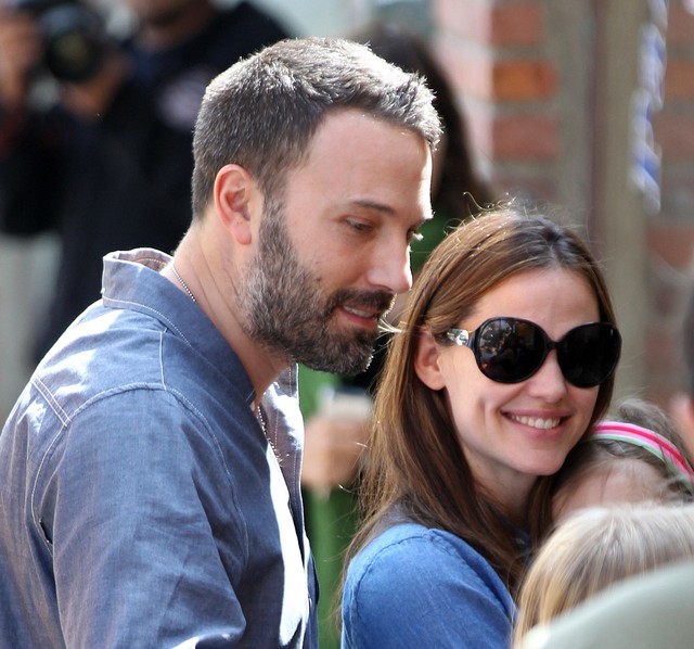 Chwila czułości u Bena Afflecka i Jennifer Garner (FOTO)