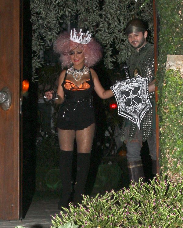 Za kogo przebrała się Christina Aguilera na Halloween? (FOTO