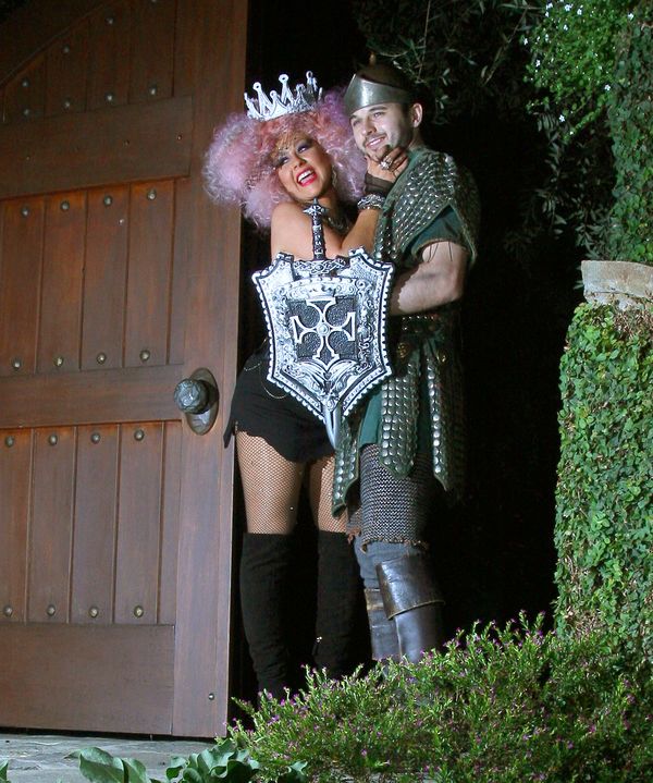 Za kogo przebrała się Christina Aguilera na Halloween? (FOTO