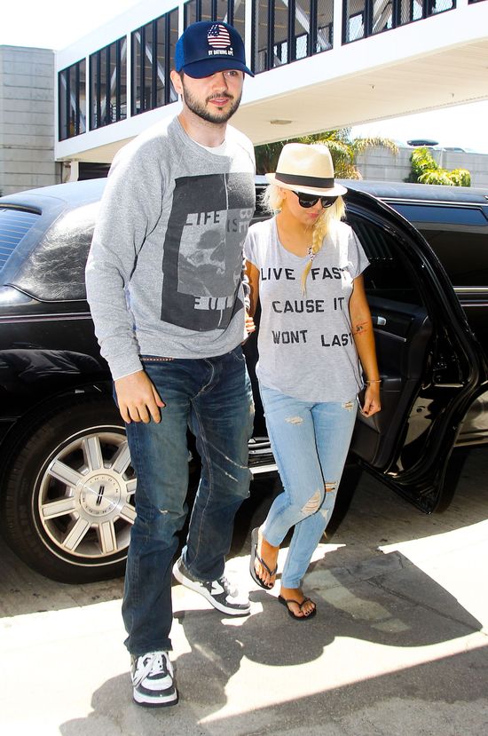 Ale pupa z Aguilery! (FOTO) Ale pupa z Aguilery! (FOTO)