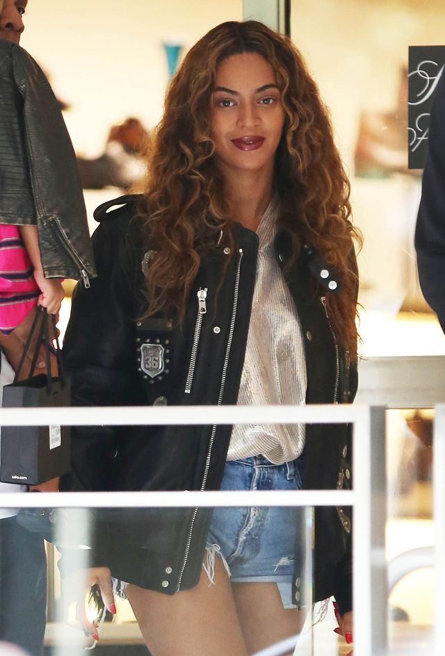 Blue Ivy z rodzicami na zakupach (FOTO)