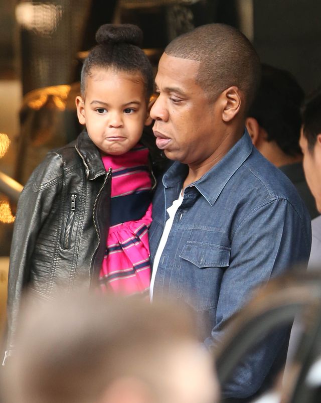 Blue Ivy z rodzicami na zakupach (FOTO)