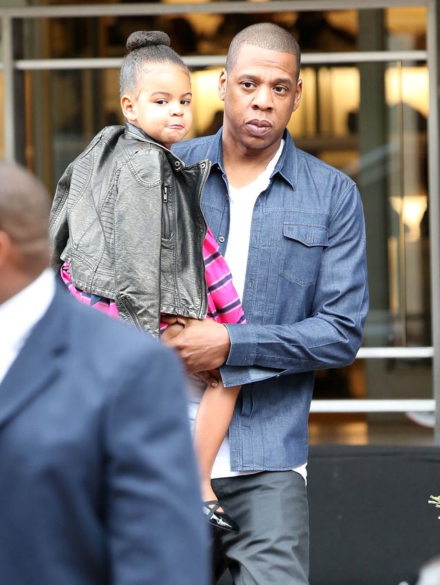 Blue Ivy z rodzicami na zakupach (FOTO)