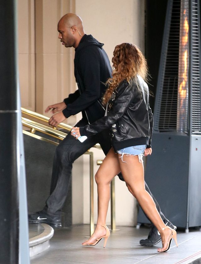 Blue Ivy z rodzicami na zakupach (FOTO)