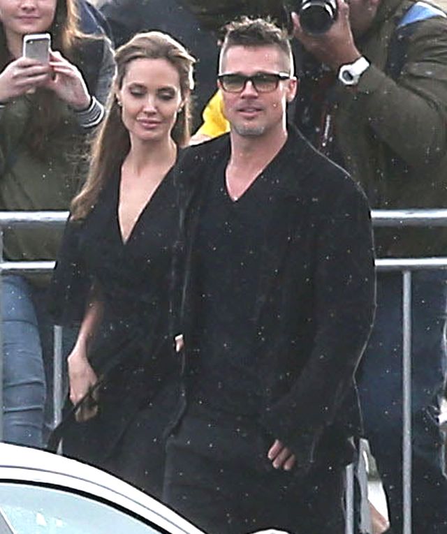 Jolie i Pitt znów ubrani w jednym stylu (FOTO) Jolie i Pitt znów ubrani w jednym stylu (FOTO)