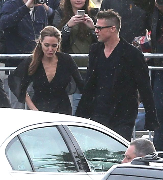 Jolie i Pitt znów ubrani w jednym stylu (FOTO) Jolie i Pitt znów ubrani w jednym stylu (FOTO)