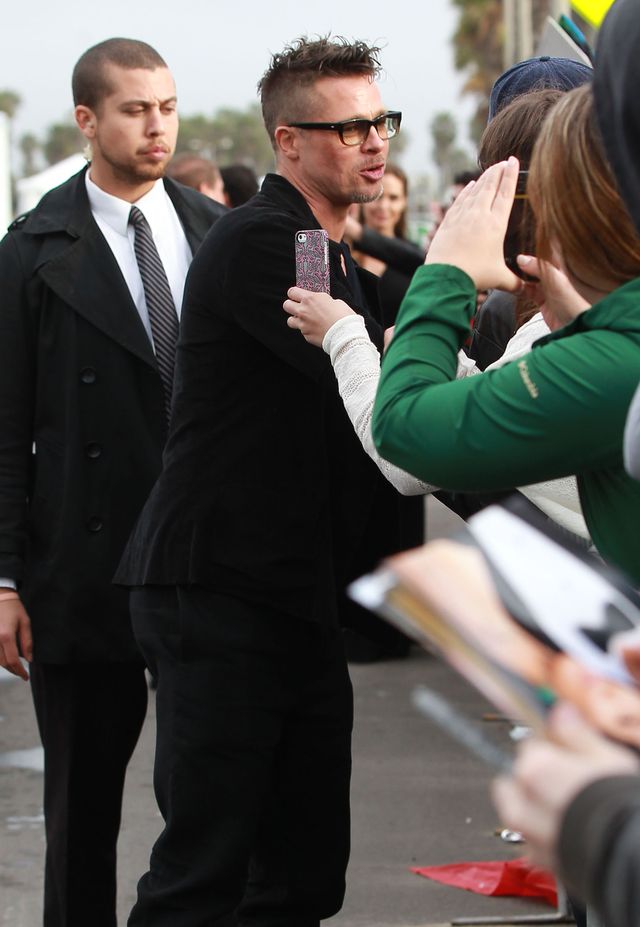 Jolie i Pitt znów ubrani w jednym stylu (FOTO) Jolie i Pitt znów ubrani w jednym stylu (FOTO)