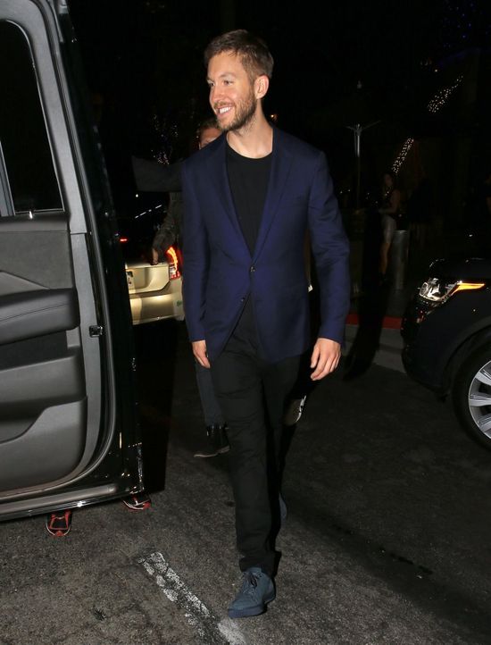 Calvin Harris bawił się na urodzinach Jennifer Lopez u boku... Kim Kardashian!