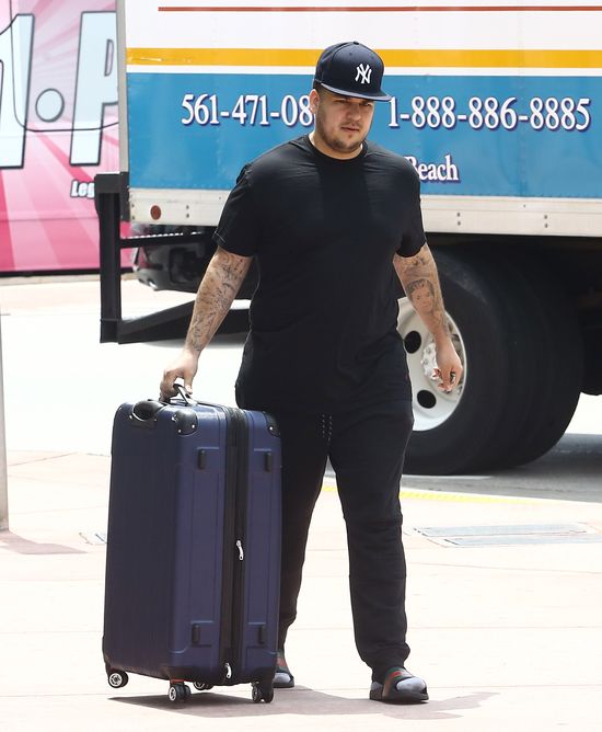 Rob Kardashian wzruszył tysiące internautów TYM zdjęciem Rob Kardashian wzruszył tysiące internautów TYM zdjęciem