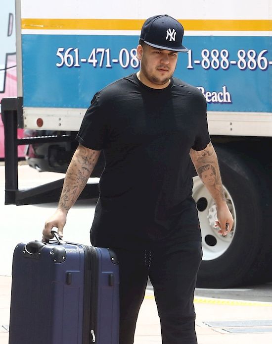 Rob Kardashian groził kochankowi Blac Chyny. Celebrytka nie wytrzymała!