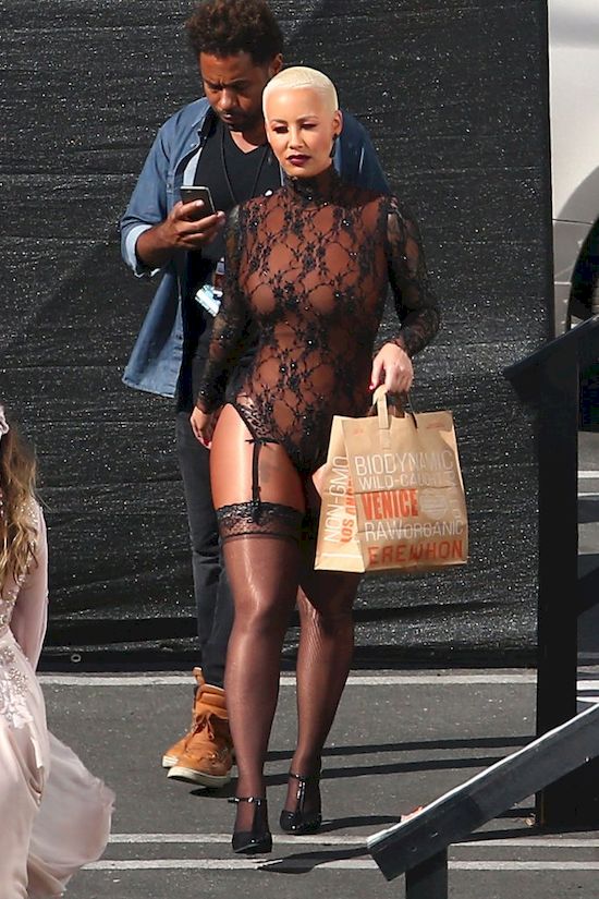 Reklama domu publicznego? Nie, to tylko Amber Rose (FOTO) Reklama domu publicznego? Nie, to tylko Amber Rose (FOTO)