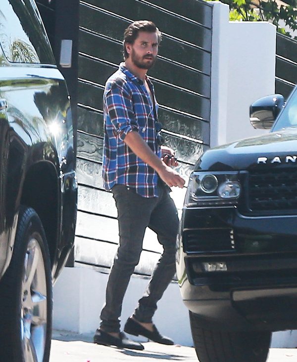 Scott Disick spotkał się z dziećmi (FOTO)