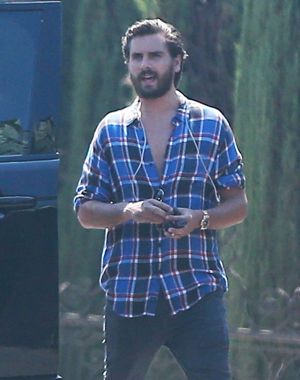 Scott Disick spotkał się z dziećmi (FOTO)