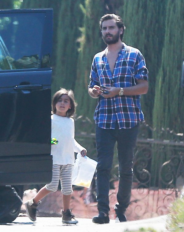 Scott Disick spotkał się z dziećmi (FOTO)