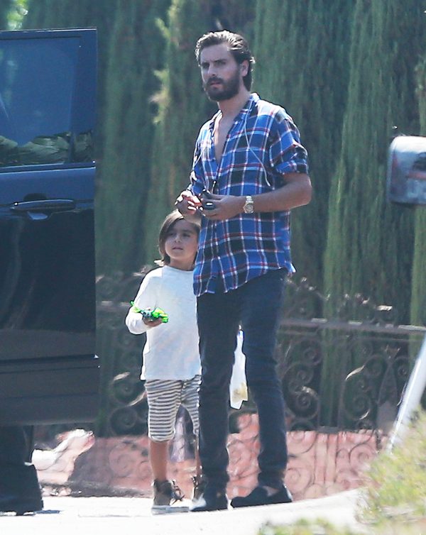 Scott Disick spotkał się z dziećmi (FOTO)