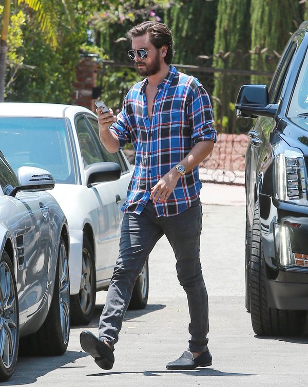 Scott Disick spotkał się z dziećmi (FOTO)