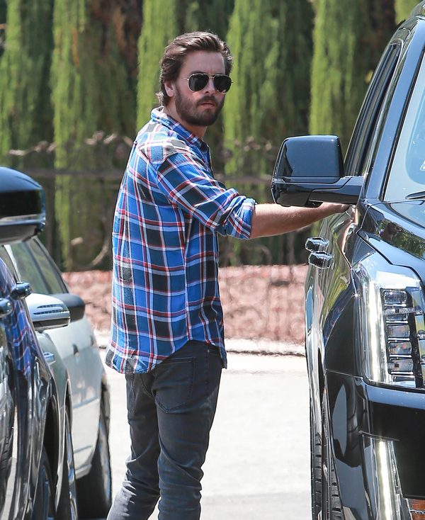Scott Disick spotkał się z dziećmi (FOTO)