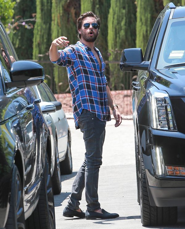 Scott Disick spotkał się z dziećmi (FOTO)