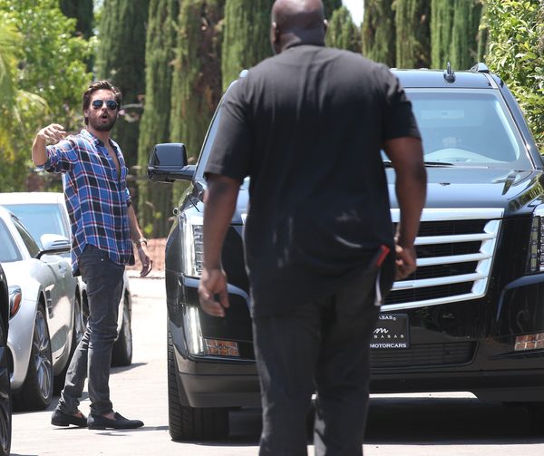 Scott Disick spotkał się z dziećmi (FOTO)