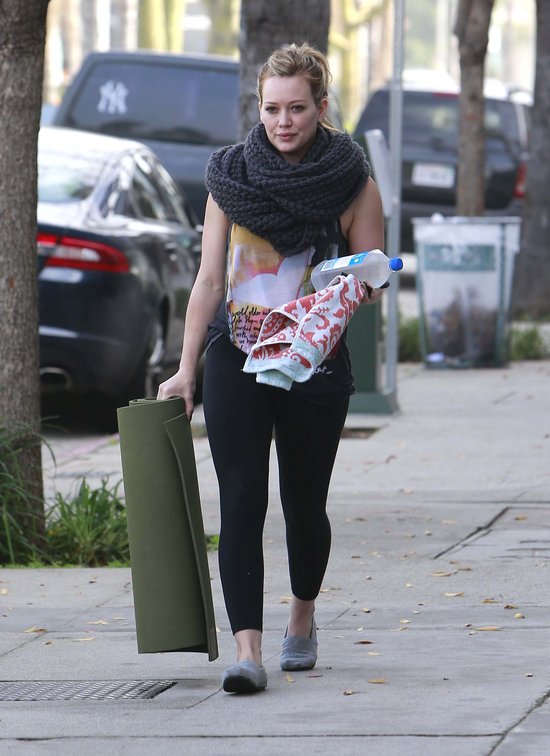 Hilary Duff wytrwale pracuje nad sylwetką (FOTO)