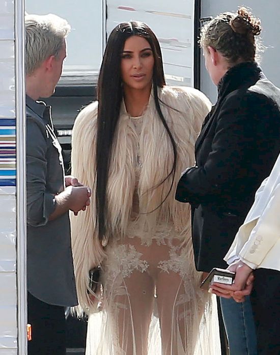 Kim Kardashian pokazała na tym zdjęciu, o wiele WIĘCEJ niż chciała