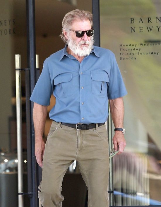 NIE POZNALIBYŚCIE Harrisona Forda... na ulicy! (FOTO)