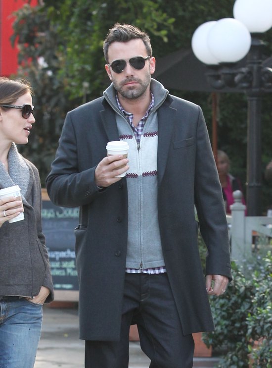 Affleck i Garner na kawce (FOTO)