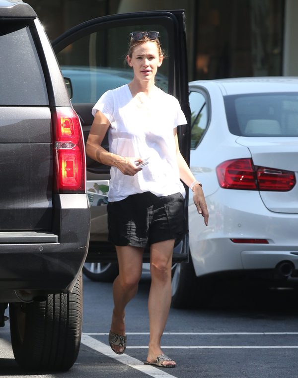 Jennifer Garner nie daje po sobie poznać, że ma kryzys Jennifer Garner nie daje po sobie poznać, że ma kryzys