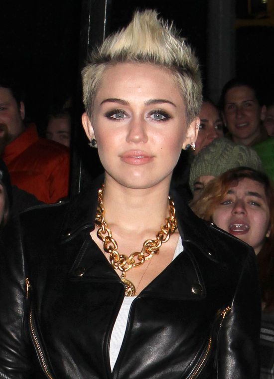 Miley Cyrus na Tygodniu Mody w Nowym Jorku (FOTO)
