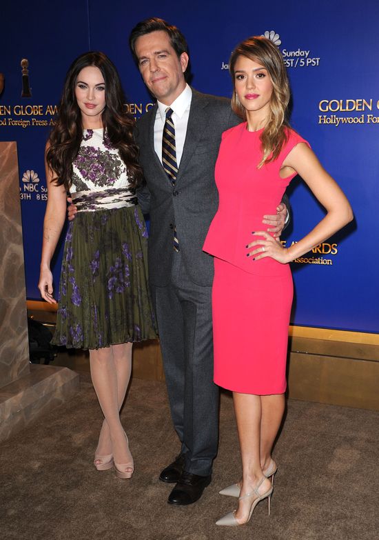 Megan Fox i Jessica Alba ogłosiły nominacje do Złotych Globó