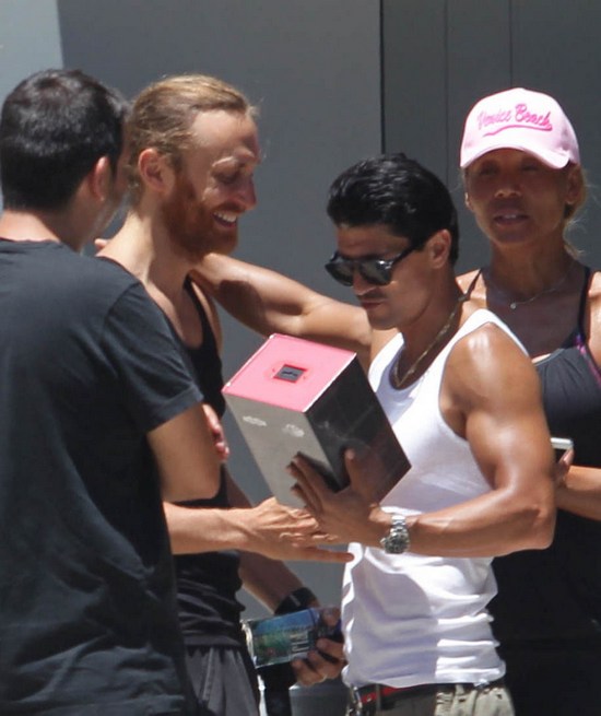 Davis Guetta z żoną (FOTO)