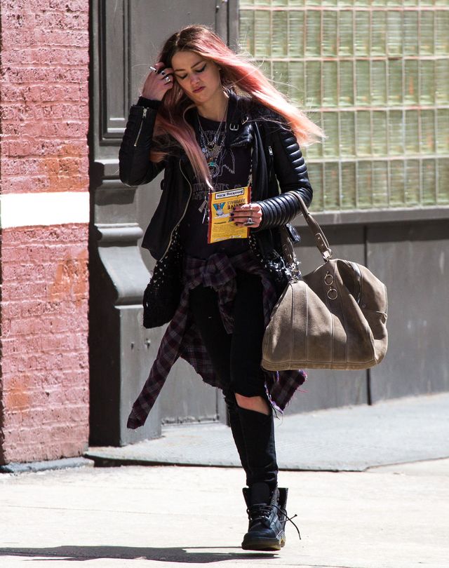 Narzeczona Johnny'ego Deppa przejmuje jego styl? (FOTO)