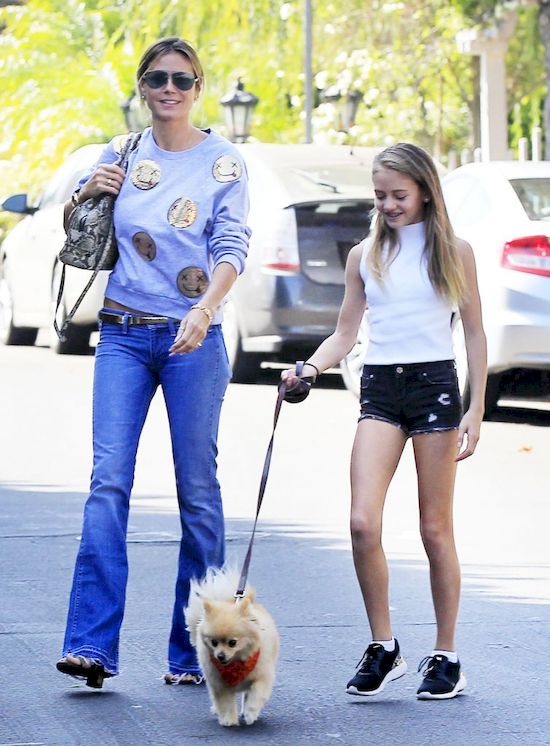 Córka Heidi Klum jest jej wierną kopią! (FOTO)