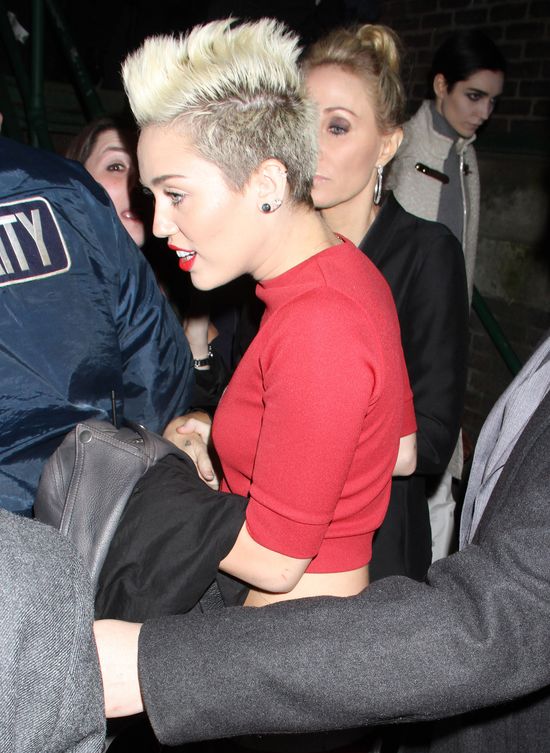 Miley Cyrus na Tygodniu Mody w Nowym Jorku (FOTO)