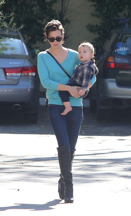 January Jones jest teraz brunetką! (FOTO)