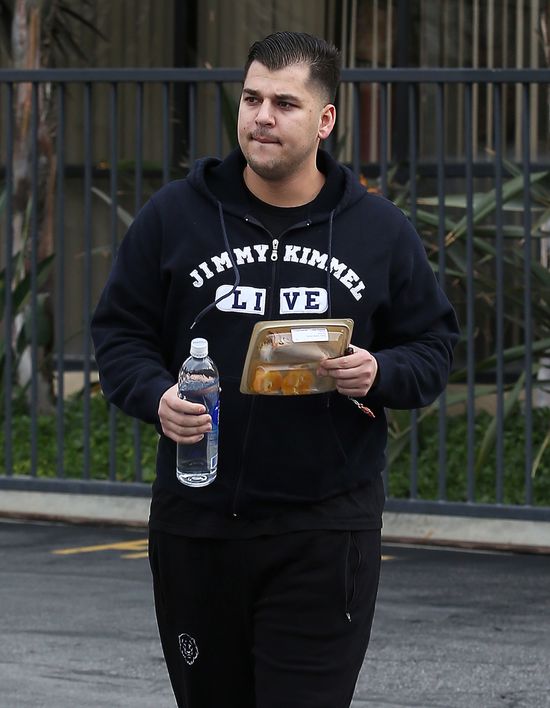 Rob Kardashian przytył 18 kilo (FOTO)