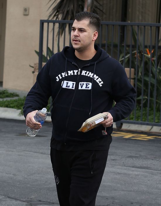 Rob Kardashian przytył 18 kilo (FOTO)