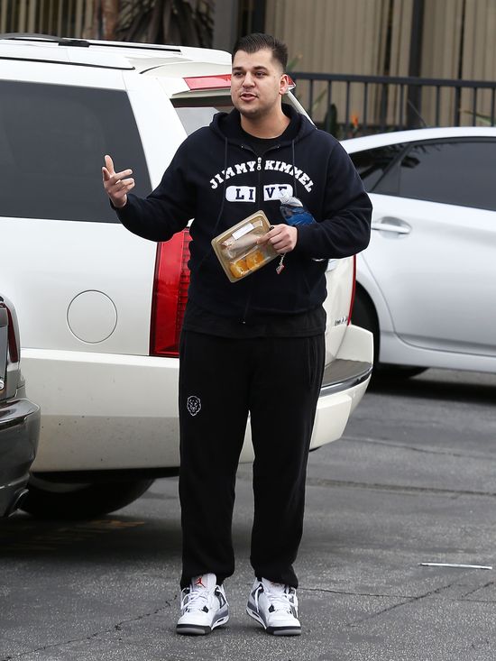 Rob Kardashian przytył 18 kilo (FOTO)