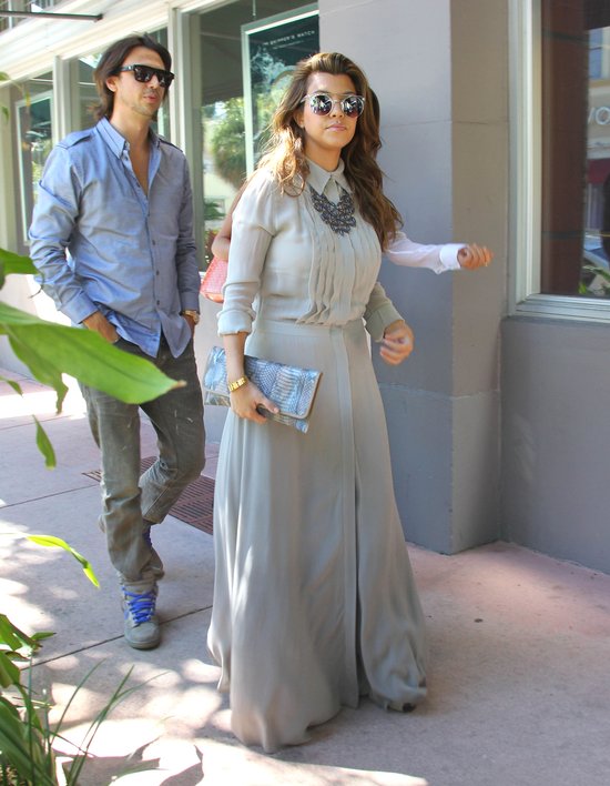 Kim Kardashian uciekła prze huraganem do Miami (FOTO)