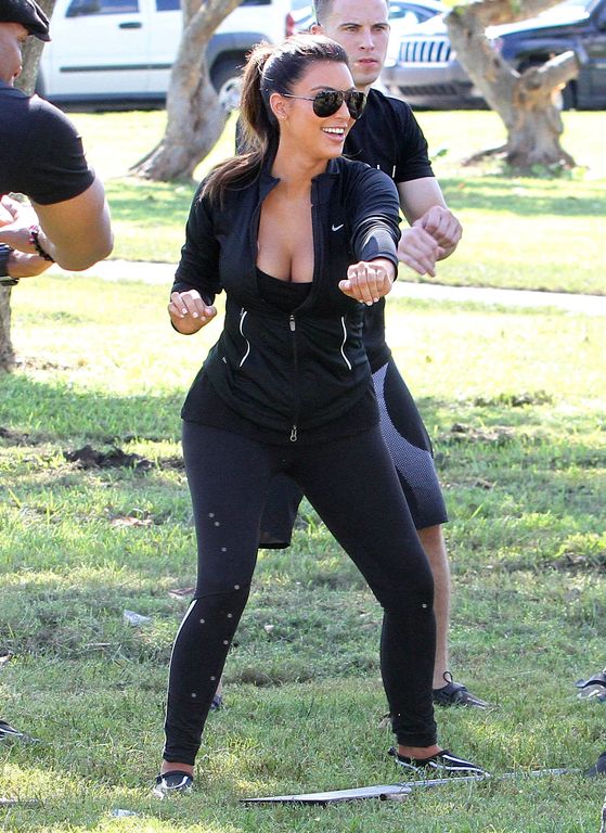 Kardashianowie trenują z wiosłami (FOTO)