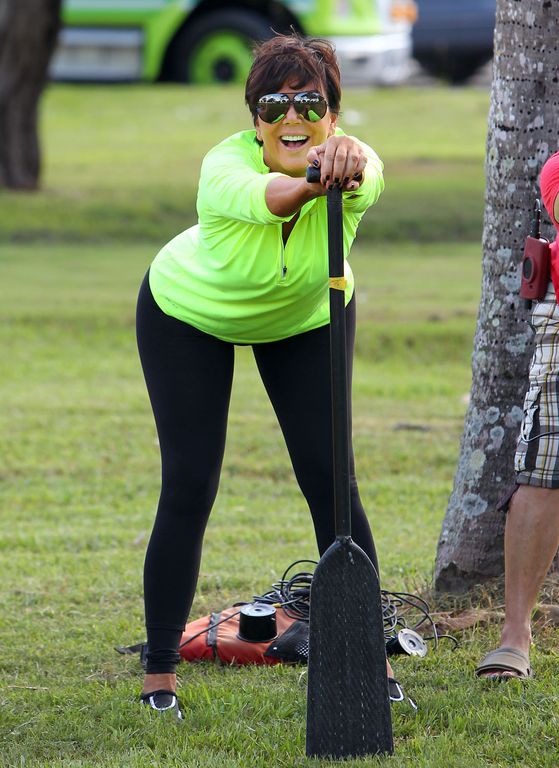 Kardashianowie trenują z wiosłami (FOTO)