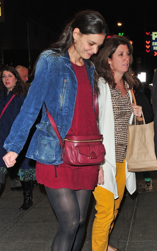 Wieczorne rozrywki Katie Holmes i Suri Cruise (FOTO)