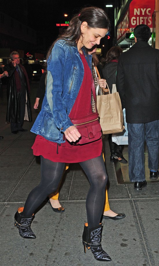 Wieczorne rozrywki Katie Holmes i Suri Cruise (FOTO)