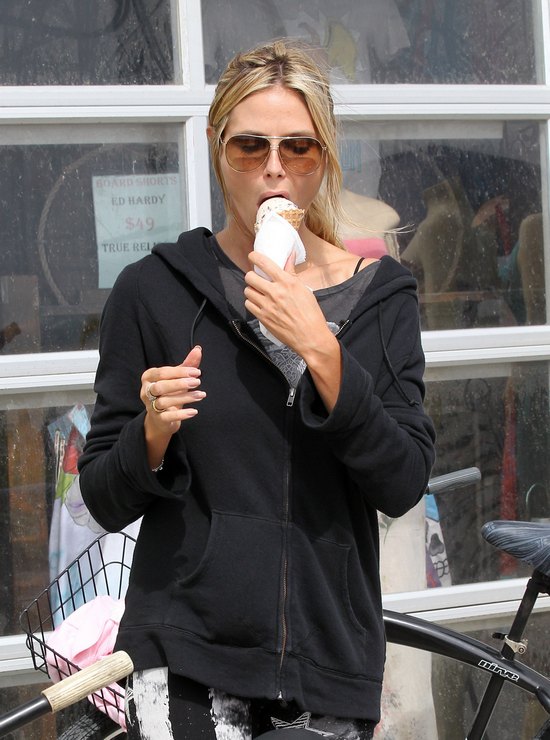 Dzień z życia Heidi Klum (FOTO)