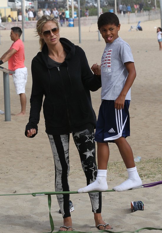 Dzień z życia Heidi Klum (FOTO)