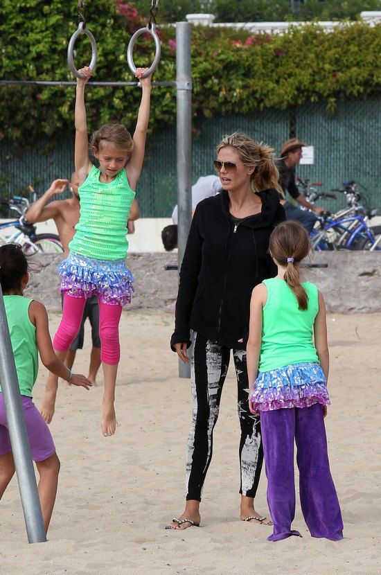 Dzień z życia Heidi Klum (FOTO)