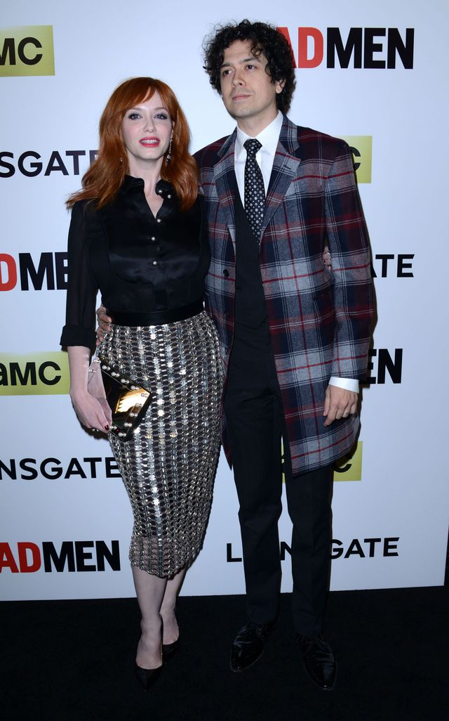 Christina Hendricks w takiej samej spódnicy jak Kardashianka