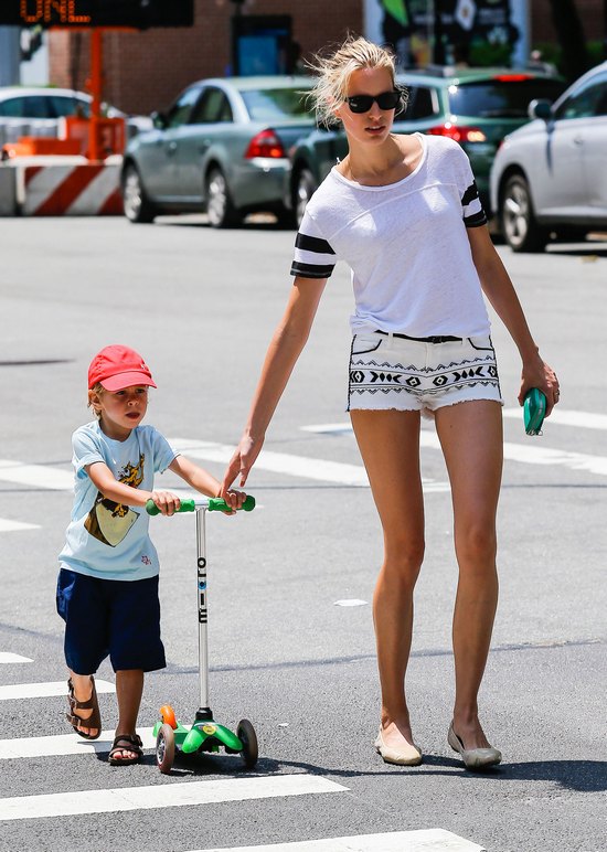 Karolina Kurkova z uroczym synkiem (FOTO)