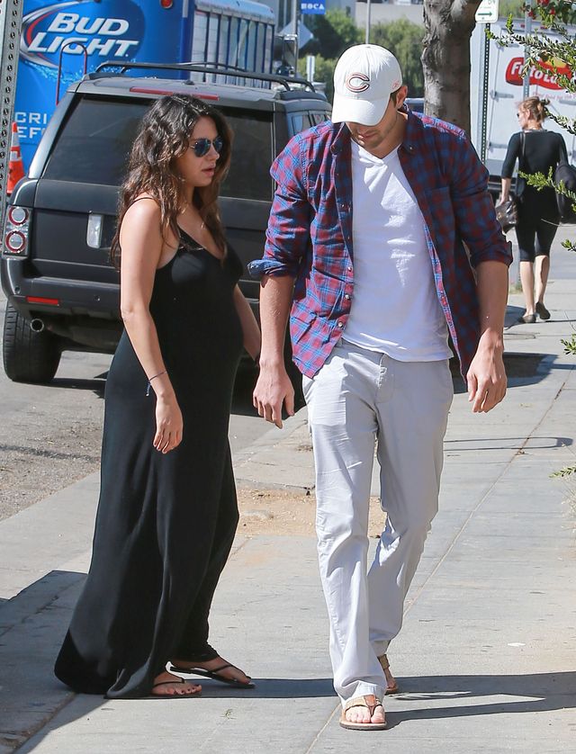 Kunis i Kutcher mają nowe zajęcie przed porodem (FOTO)