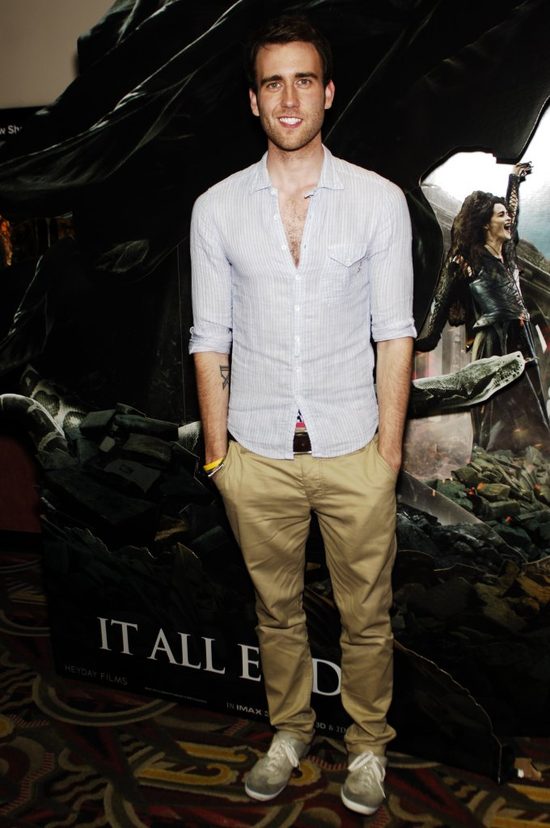 Neville Longbottom z Harry'ego Pottera wyrósł na ciacho FOTO Neville Longbottom z Harry'ego Pottera wyrósł na ciacho FOTO